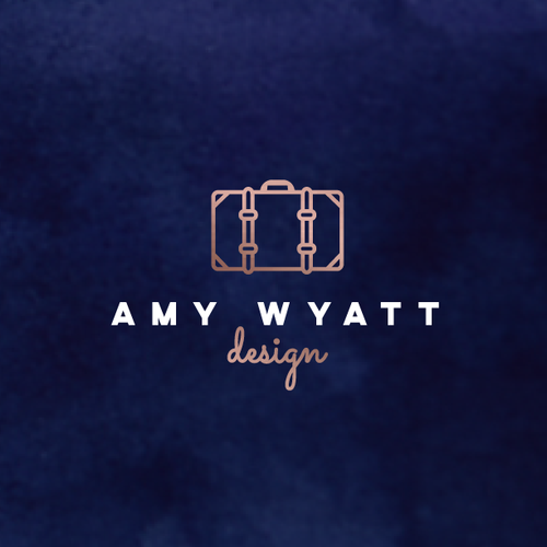 Tourism brand with the title 'Luxury Travel Design'