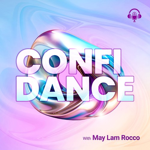 Podcast design with the title 'Podcast Cover'