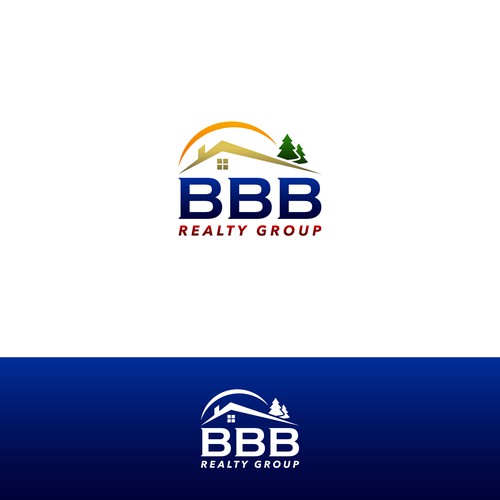 Trust design with the title 'Modern logo for BBB realty group'