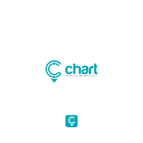Traffic design with the title 'Chart Logo'