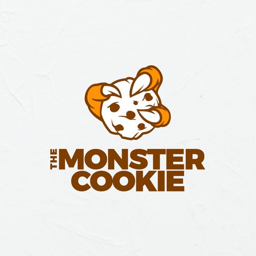 Snack logo with the title 'The Monster Cookie'