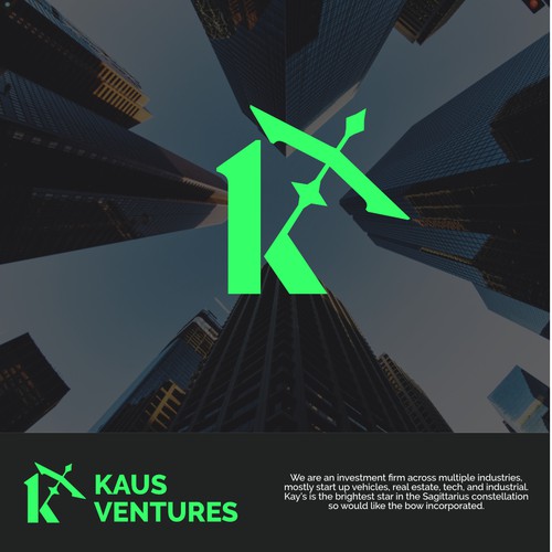 Cool brand with the title 'Fantasy Logo Design for investment firm'