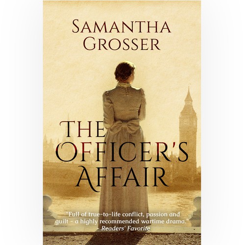 Biography book cover with the title 'The Officer's Affair'
