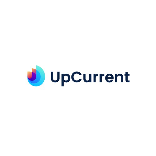 Wave logo with the title 'UpCurrent'