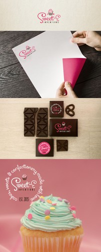 Chocolate logo with the title 'Up & Coming Chocolatier'