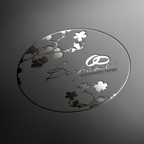 Wedding planner logo with the title 'Bespoke (Weddings Japan)'