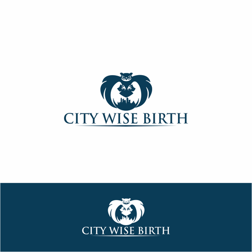 Town logo with the title 'city wise brith'