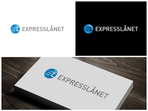 Circle logo with the title 'Create a winning logo design for EXPRESSLÅNET'