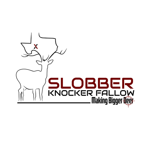 Hunter design with the title 'Logo Slobber Knocker Fallow'