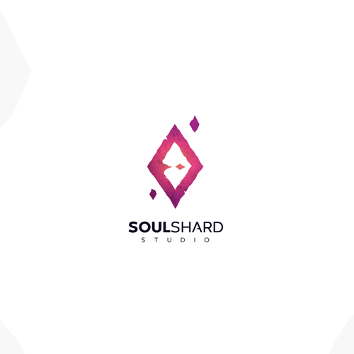 Diamond logo with the title 'Soul Shard Studio'