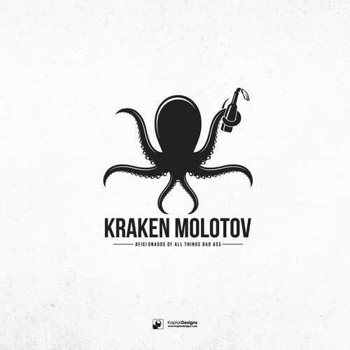 Explosion logo with the title 'Kraken Molotov'