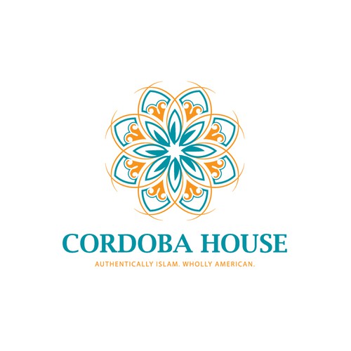 Wellness logo with the title 'elegant, contemporary Islamic-Spain Art inspired logo for Cordoba House'