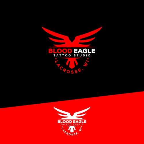 Tattoo logo with the title 'Bold Logo for Tattoo Studio'