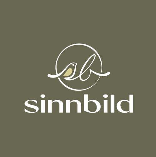 Aesthetic design with the title 'Logo and Brand Guide for a Premium Meaningful Poster Shop'