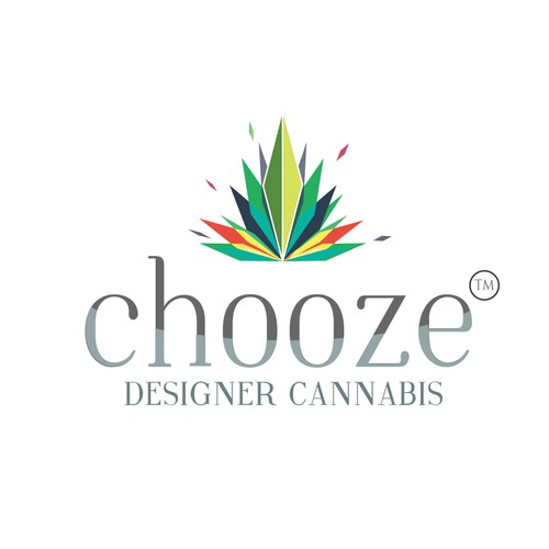 Dispensary design with the title 'Marijuana logo concept'