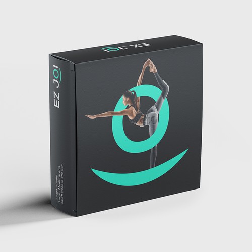 Creative packaging with the title 'packaging for positive Yoga product'