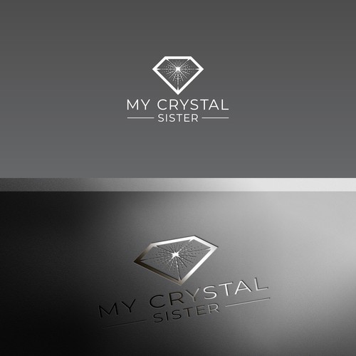 Crystals logo with the title 'Jewellery for friends'