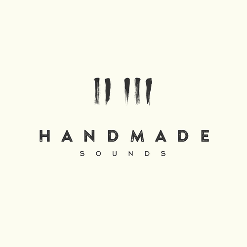 Brush logo with the title 'Logo for Record Company'