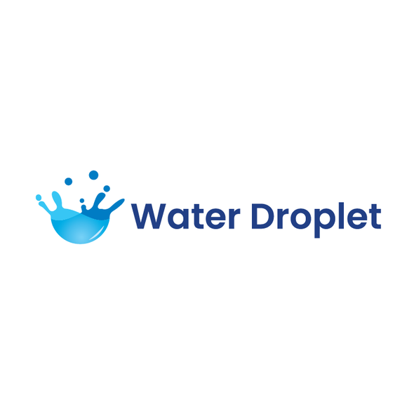 Water design with the title 'Water Droplet'