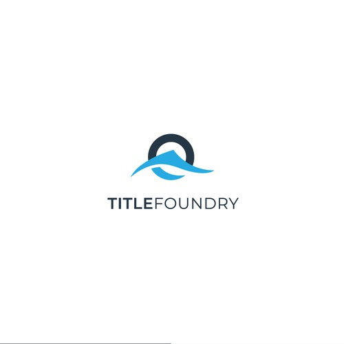 Insurance logo with the title 'Title Foundry Logo'