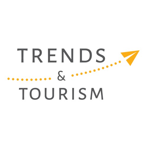 Airline and flight logo with the title 'Trends & Tourism'
