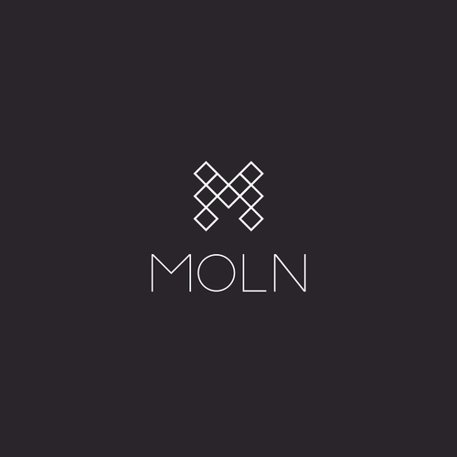 M design with the title 'Logo concept for chocolate + coffee delivery co'