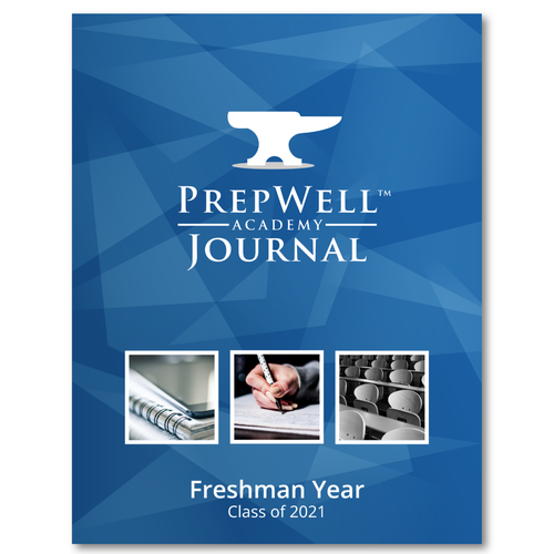 Journal book cover with the title 'Cover and Template for Educational Journal'