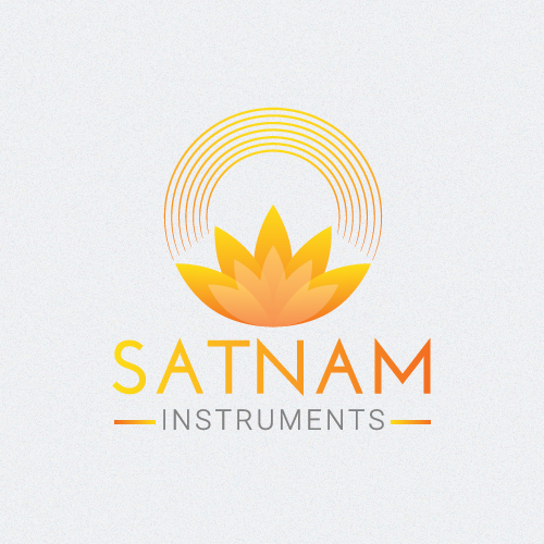 Peaceful design with the title 'Logo for Satnam Instruments'