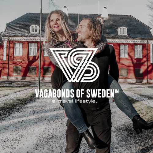 Lifestyle design with the title 'Vagabonds of Sweden'