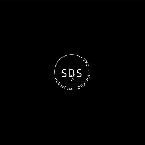 Plumbing brand with the title 'Plumbing logo design for sbs'