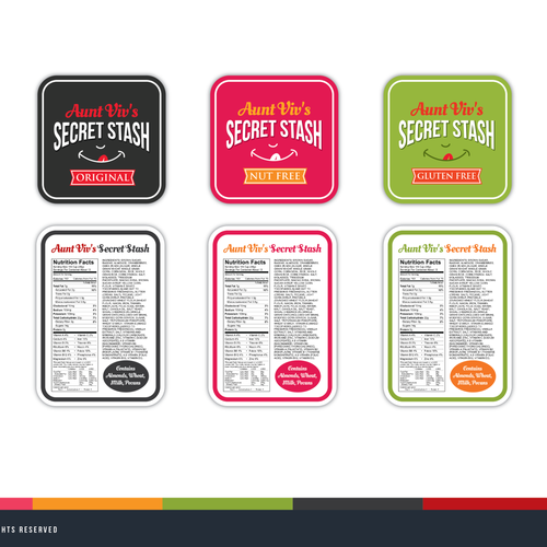 nutrition label design