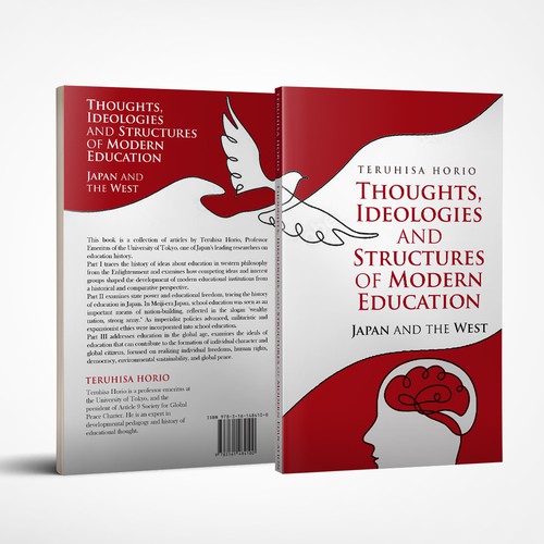 Education book cover with the title 'Thoughts, Ideologies and Structures of Modern Education'