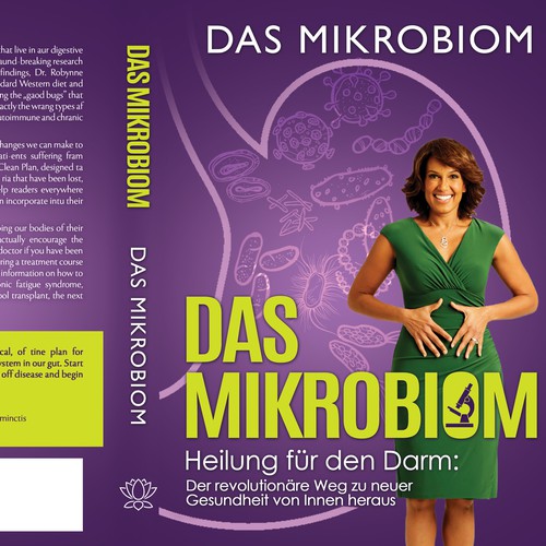 Bacteria design with the title 'DAS MIKROBION'