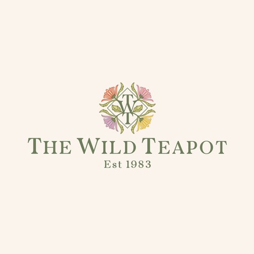 Teapot design with the title 'Memorable logo for tea store'