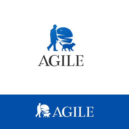 Grandpa logo with the title 'Finance logo'