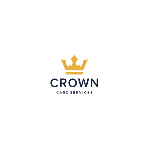 Card logo with the title 'crown card services'