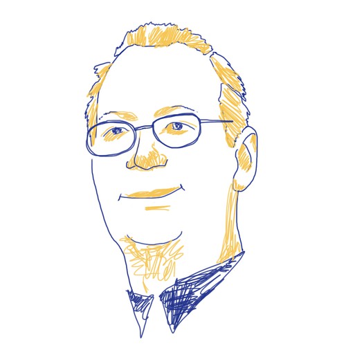 Childish design with the title 'Сrayon drawing'