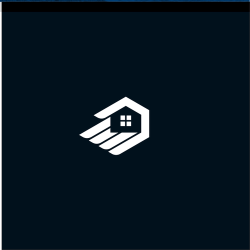 House brand with the title 'NEGATIVE SPACE LOGO'
