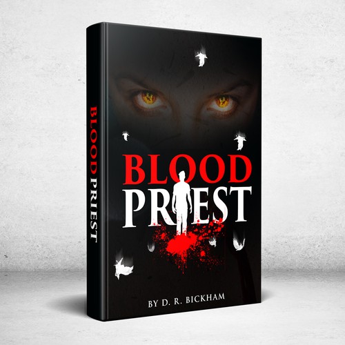 Supernatural book cover with the title 'Blood Priest'