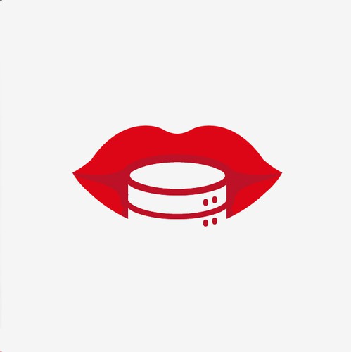 Lips design with the title 'Storage Mouth'