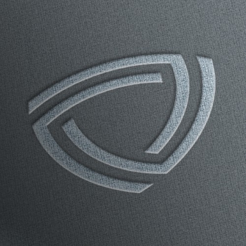 Data science logo with the title 'Modern shield design for a blockchain and cryptography company'