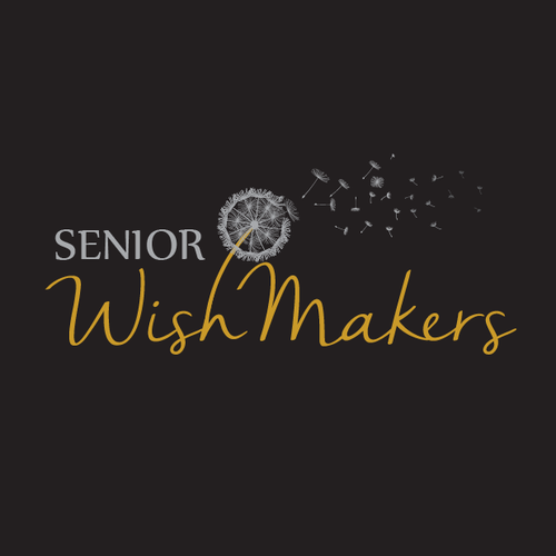 Dandelion design with the title 'Bold logo for Senior Wish Makers (Non-profit)'