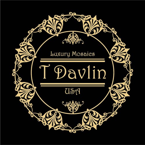 Art Nouveau logo with the title 'Art deco/nouveaou logo design'