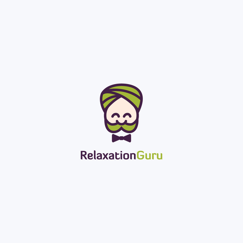 Guru logo with the title 'Happy Guru logo concept for Fidget Store'