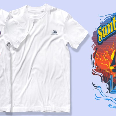 Sunburst Pharm tshirt design 1
