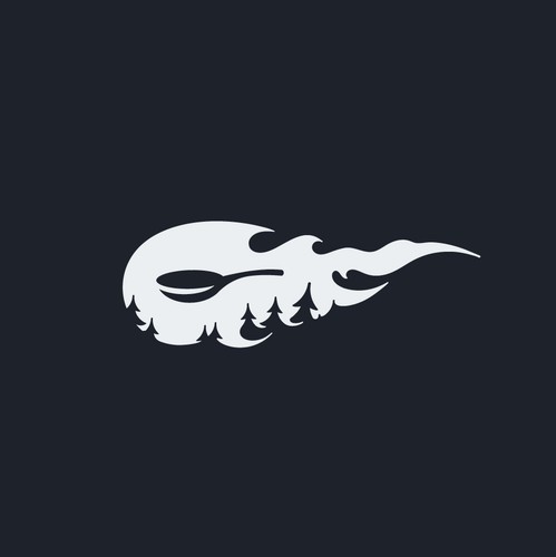 Comet design with the title 'Goso cookware logo'