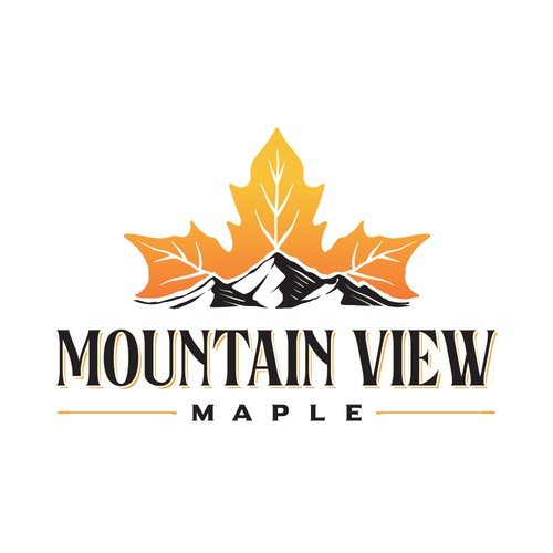 Maple design with the title 'Mountain View Maple'
