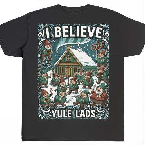 Christmas t-shirt with the title 'A Maical friendly design'