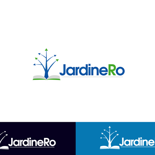 Scholarship design with the title 'Education Logo Contest'