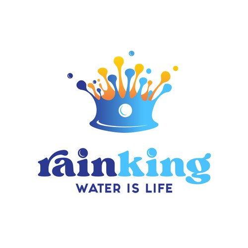 Splash logo with the title 'RainKing'